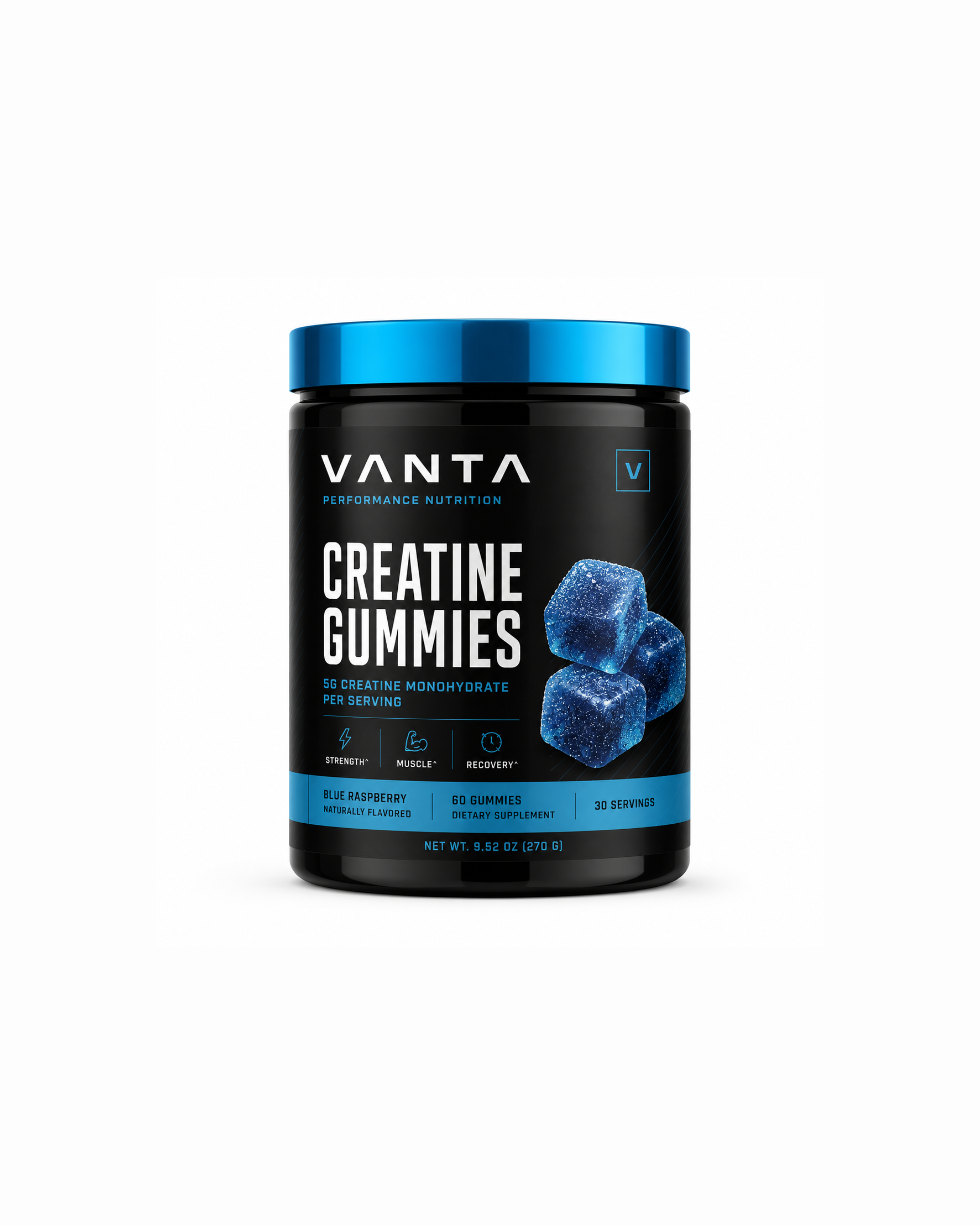 Vanta Nutrition label concept